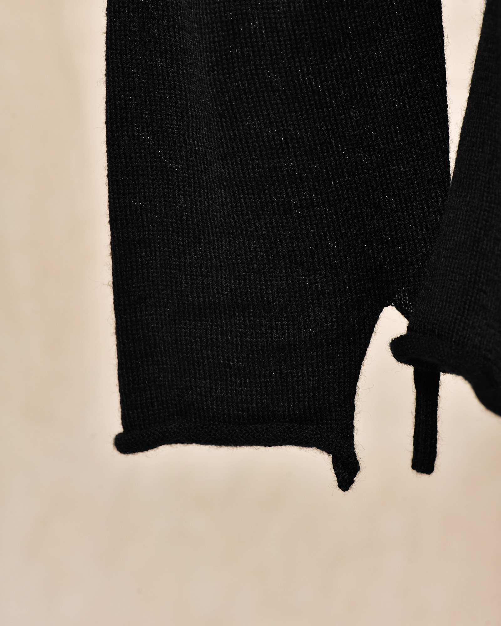 Pull en laine oversize noir Lost & Found