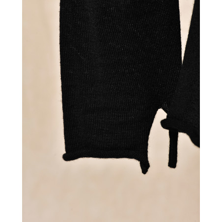 Pull en laine oversize noir Lost & Found