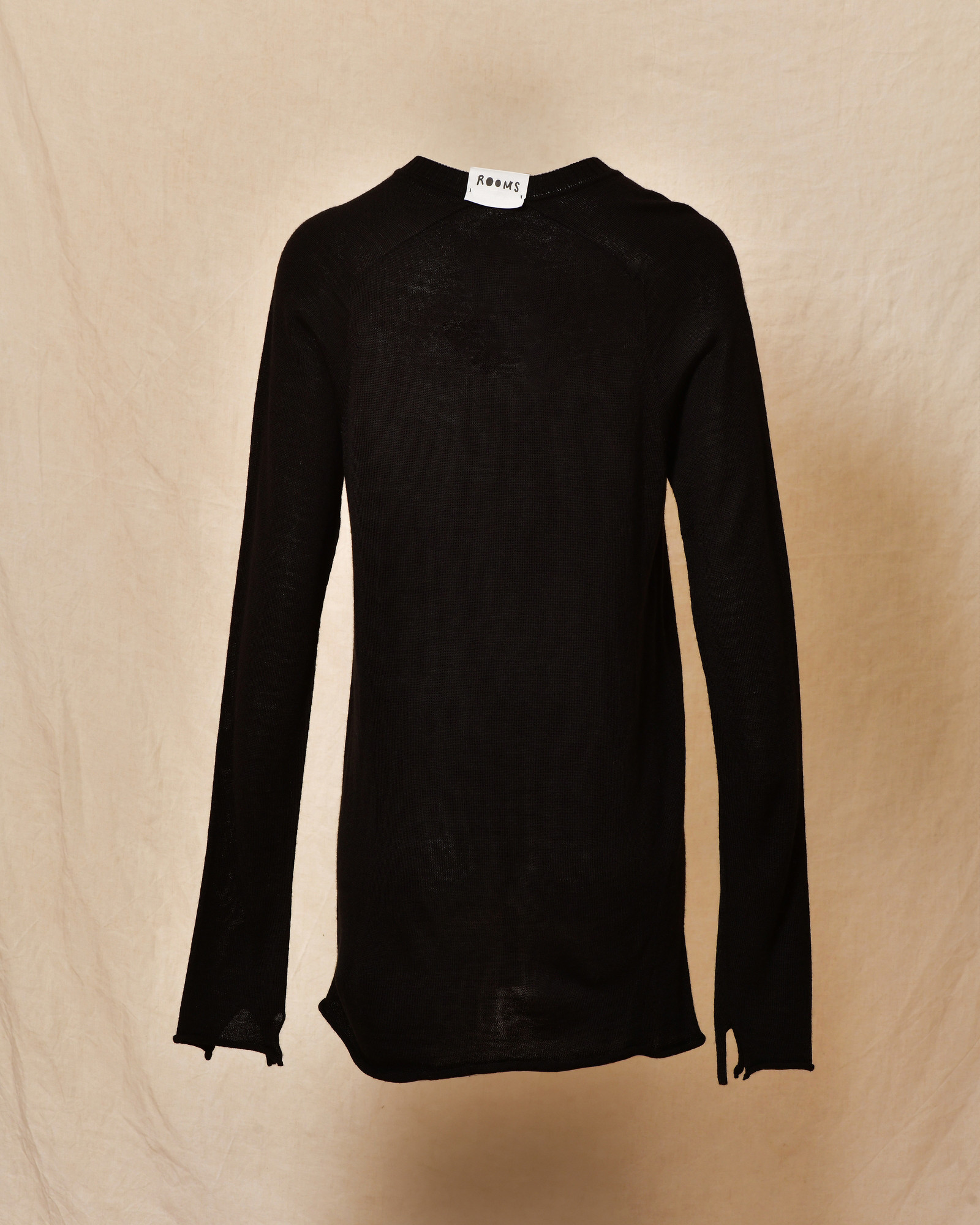 Pull en laine oversize noir Lost & Found