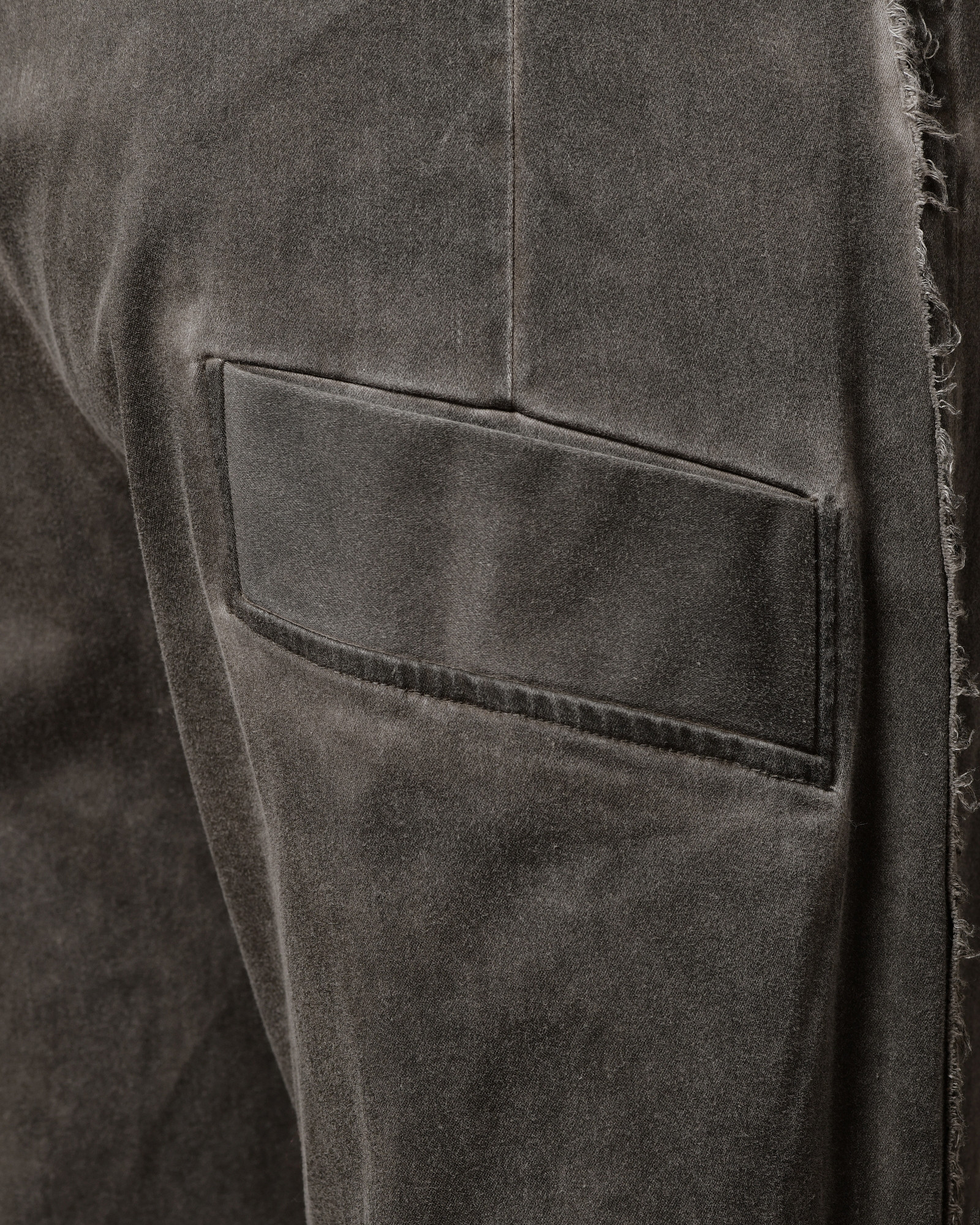 Pantalon droit effet délavé gris Lost & Found