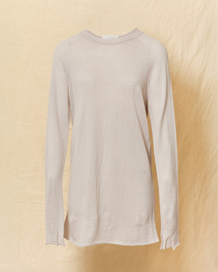 Pull en laine oversize gris Lost & Found