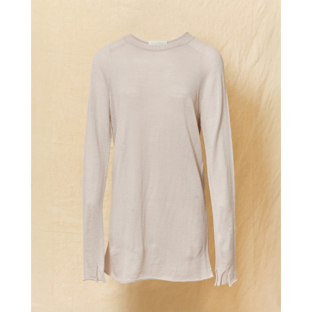 Pull en laine oversize gris Lost & Found