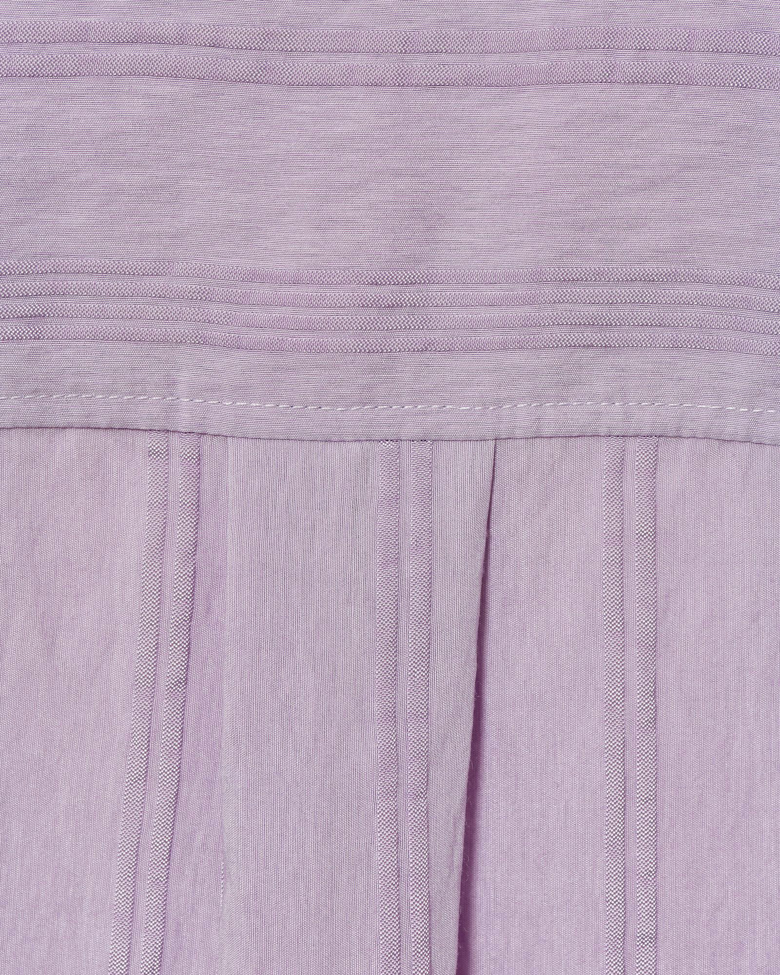 Chemise oversize à rayures contrastantes violette Manuel Ritz