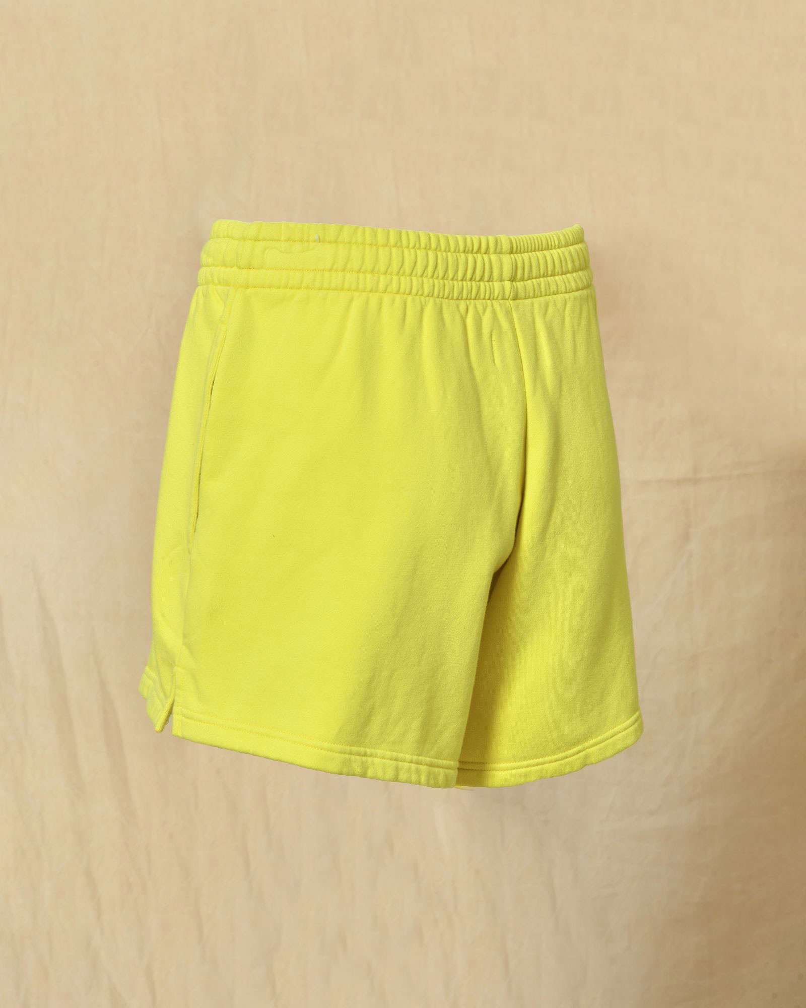 Short de sport en coton jaune 7 Days Active