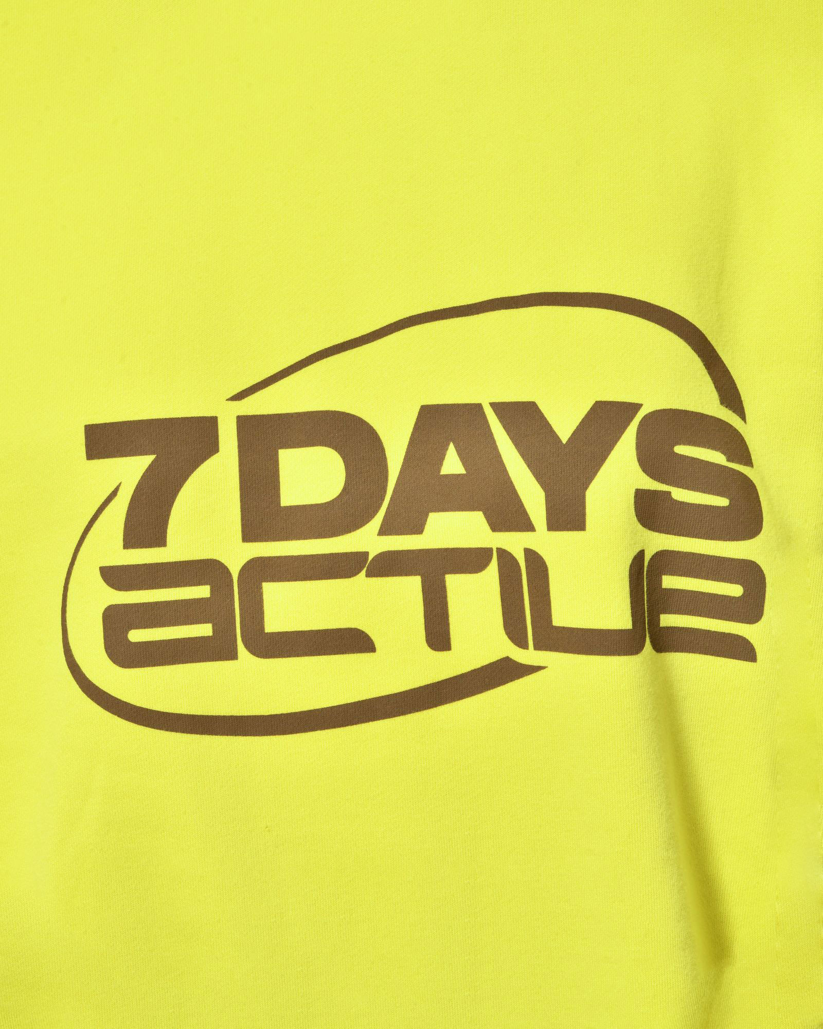 Sweat en coton jaune 7 Days Active