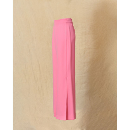 Pantalon large rose Edward Achour