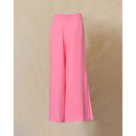 Pantalon large rose Edward Achour