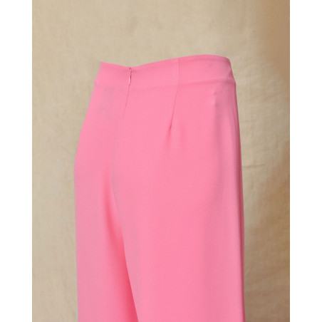 Pantalon large rose Edward Achour