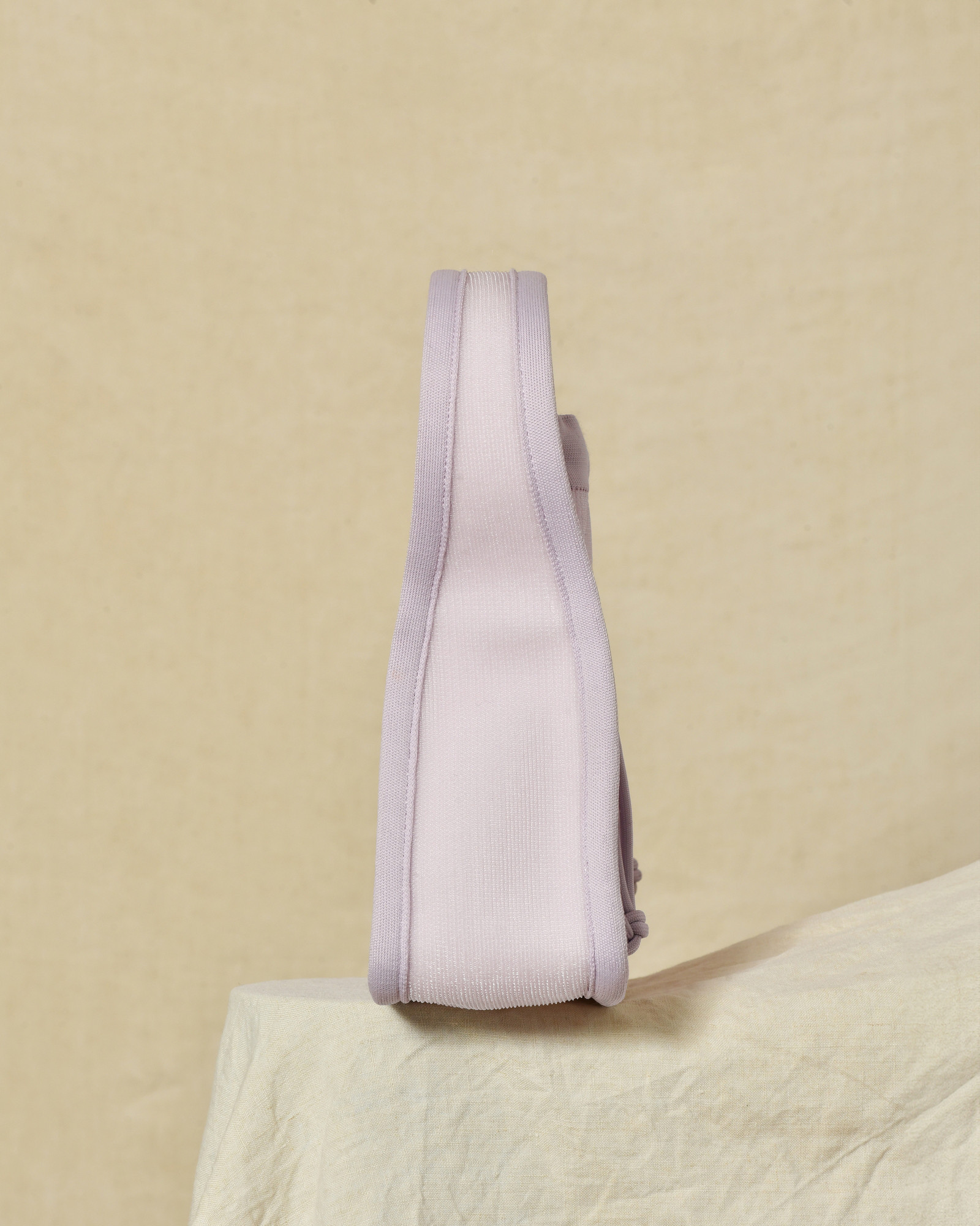 Sac à main en maille côtelée violet Alexander Wang