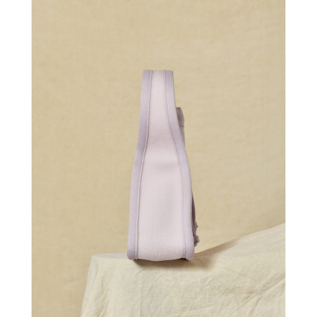 Sac à main en maille côtelée violet Alexander Wang