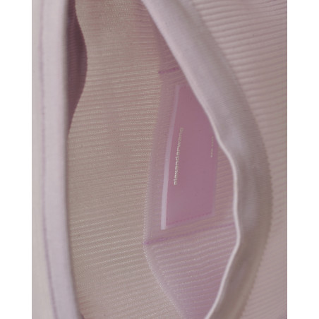 Sac à main en maille côtelée violet Alexander Wang