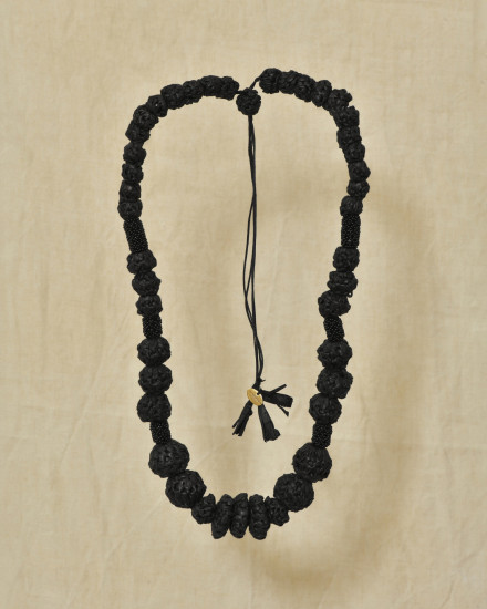 Collier à franges en raphia Liviana Conti