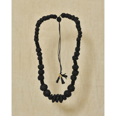 Collier à franges en raphia Liviana Conti