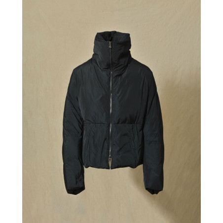 Doudoune raccourcie noire Malloni