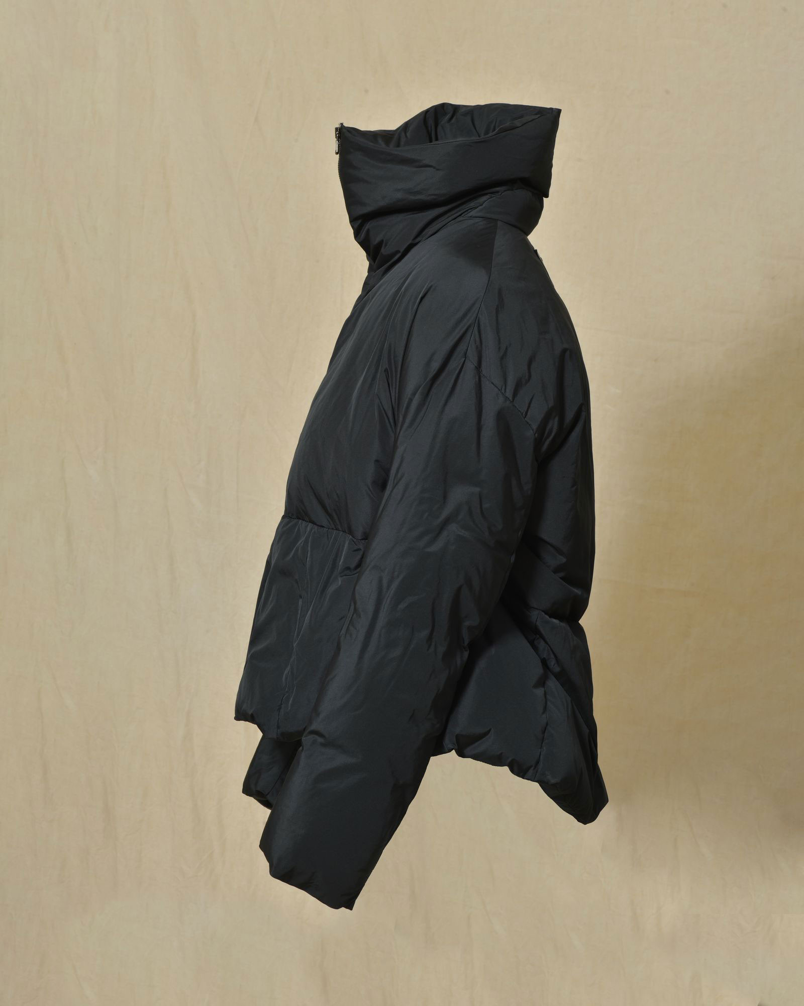 Doudoune raccourcie noire Malloni