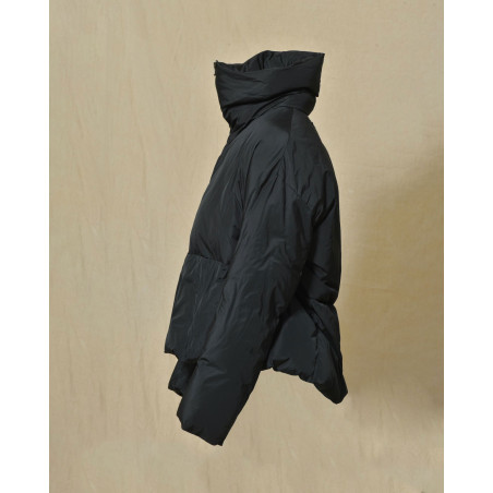 Doudoune raccourcie noire Malloni