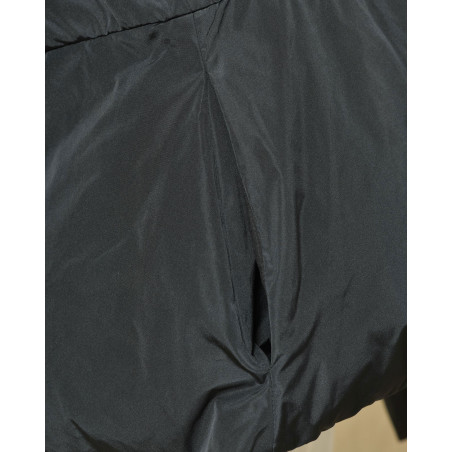 Doudoune raccourcie noire Malloni