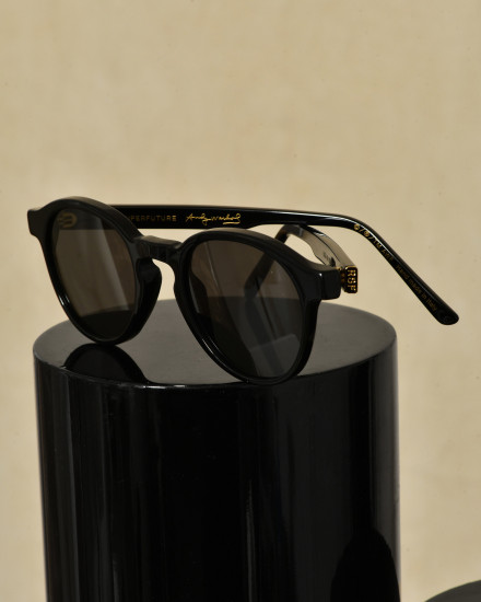 Lunettes de soleil noires Retrosuperfuture