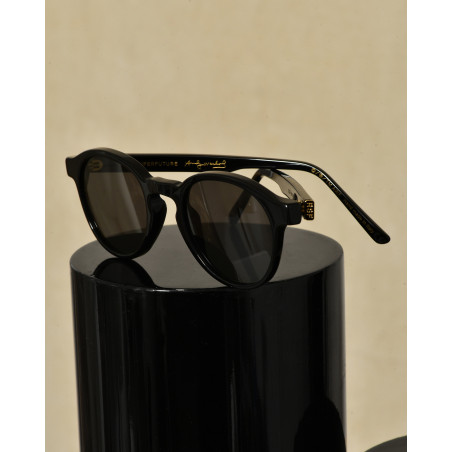 Lunettes de soleil noires Retrosuperfuture