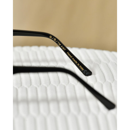 Lunettes de soleil noires Retrosuperfuture