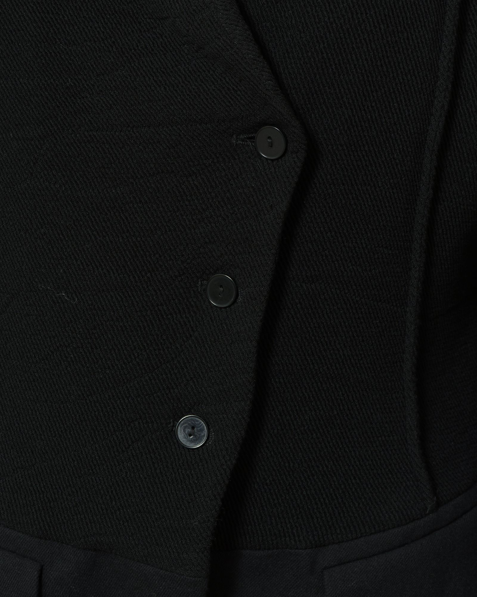 Veste bi-matière noire Malloni