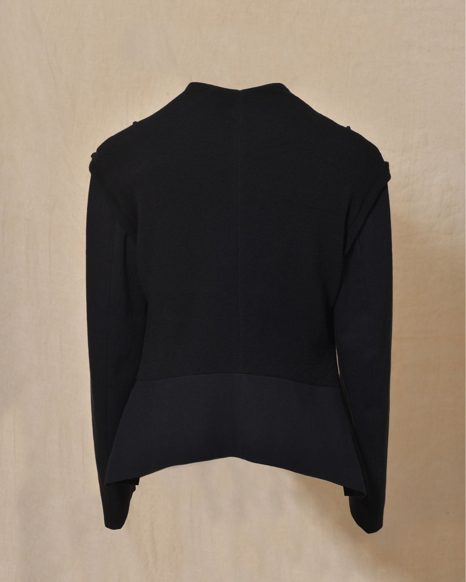 Veste bi-matière noire Malloni