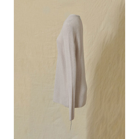 Pull en maille oversize gris Lost & Found