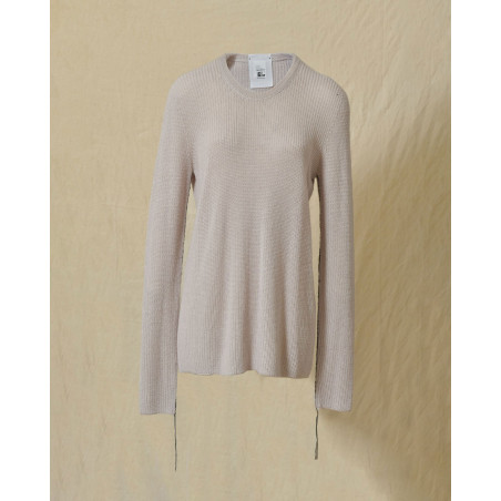 Pull en maille oversize gris Lost & Found