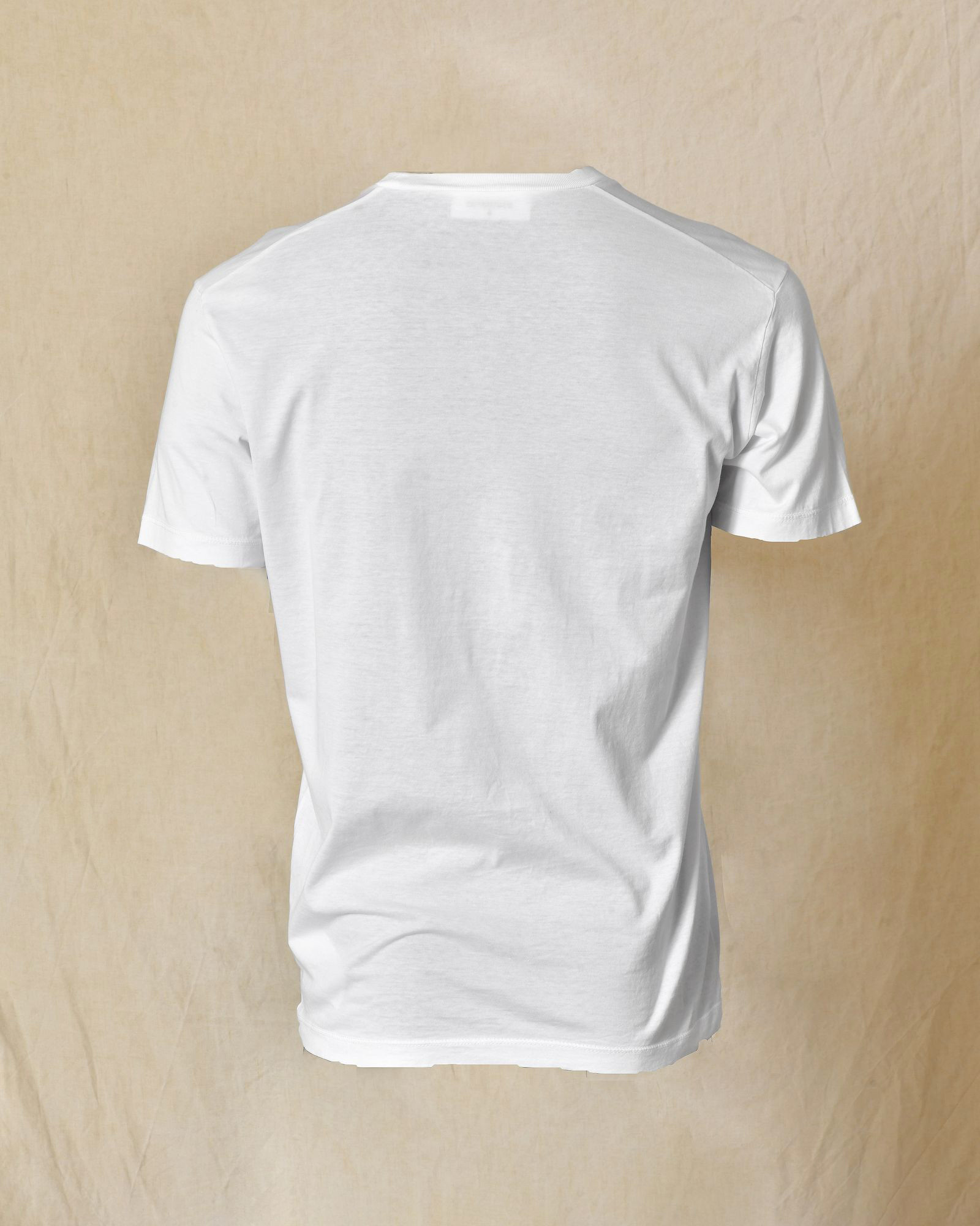 T-shirt en coton blanc à logo Dsquared2