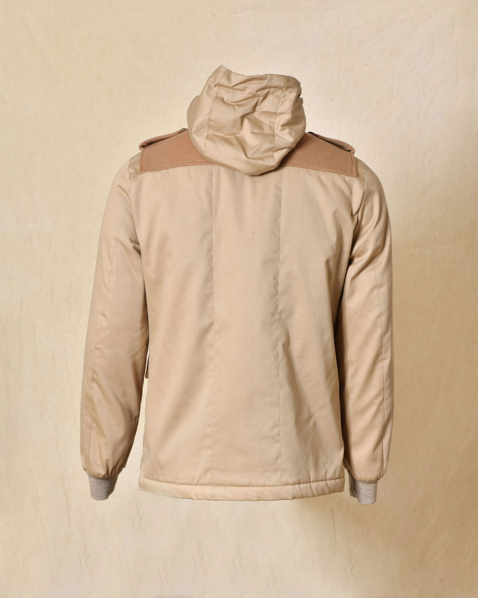 Veste beige à empiècement Ly Adams