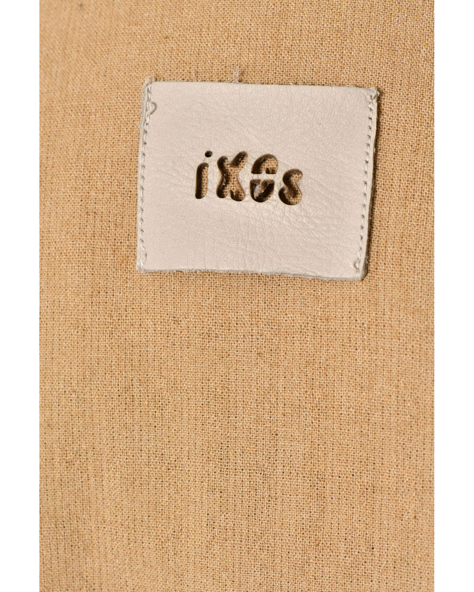 Veste camel à col officier Ixos