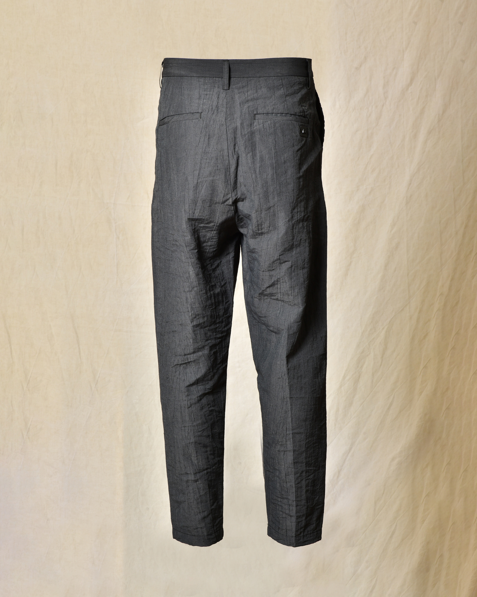 Pantalon en lin gris Ixos
