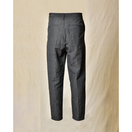Pantalon en lin gris Ixos