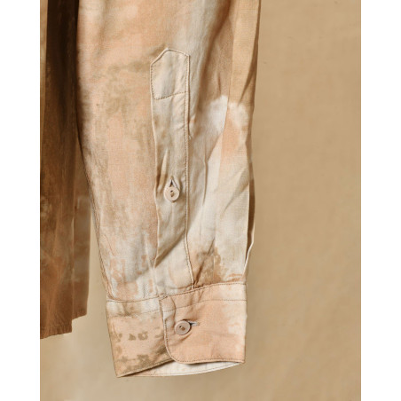 Chemise beige effet délavé Ixos
