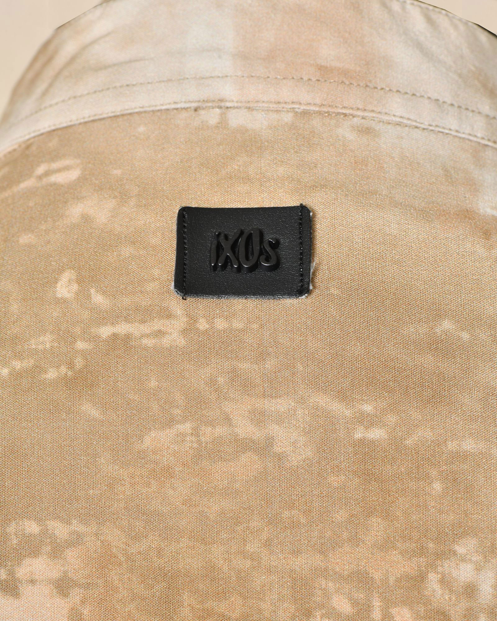 Chemise beige effet délavé Ixos