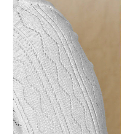 Cardigan ajouré blanc RPL
