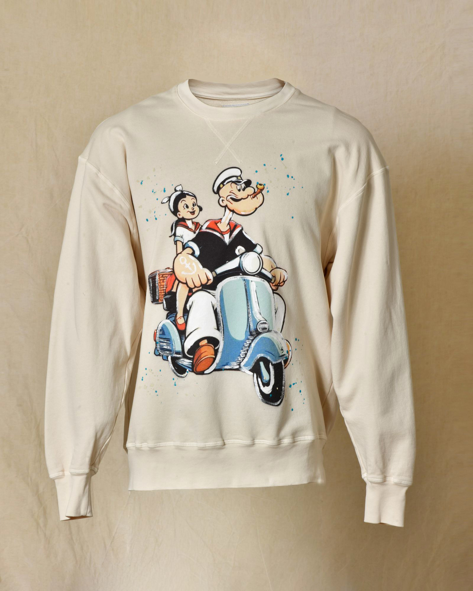 Sweat oversize imprimé "Popeye" Front Street