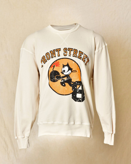 Sweat oversize imprimé "Felix The Cat" Front Street
