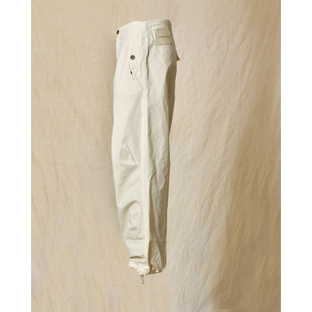 Pantalon parachute blanc Front Street