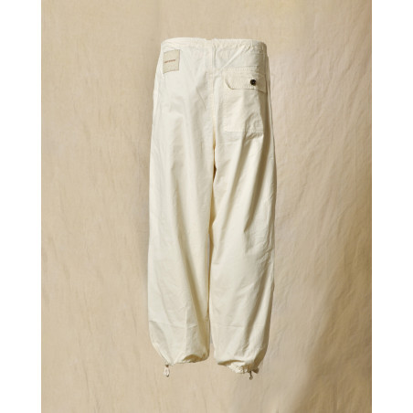 Pantalon parachute blanc Front Street