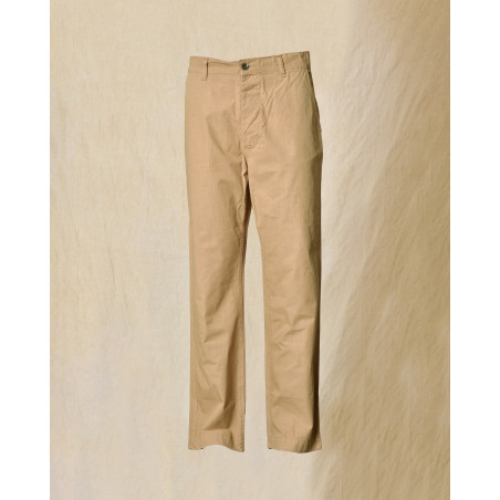 Pantalon en coton camel Front Street