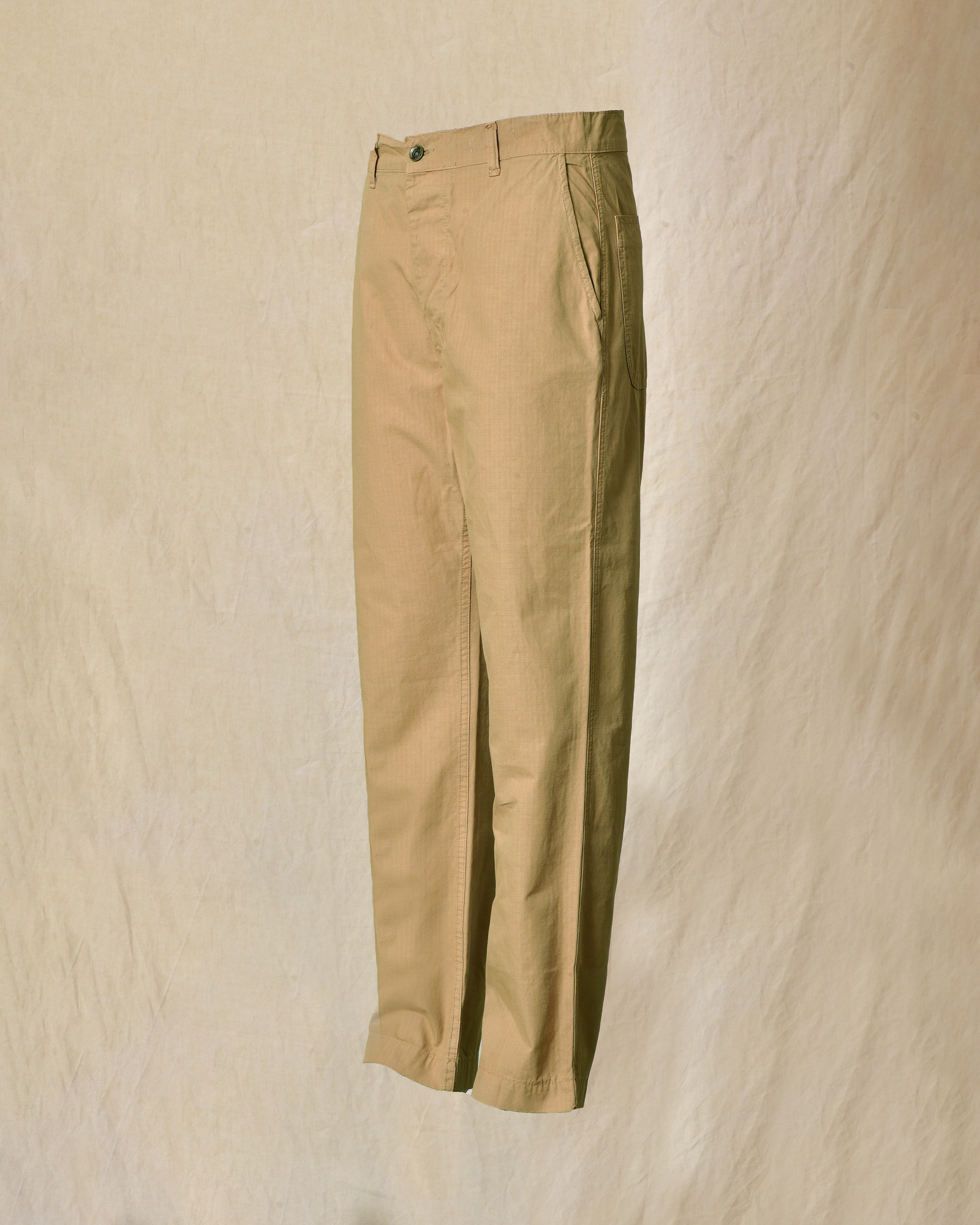 Pantalon en coton camel Front Street