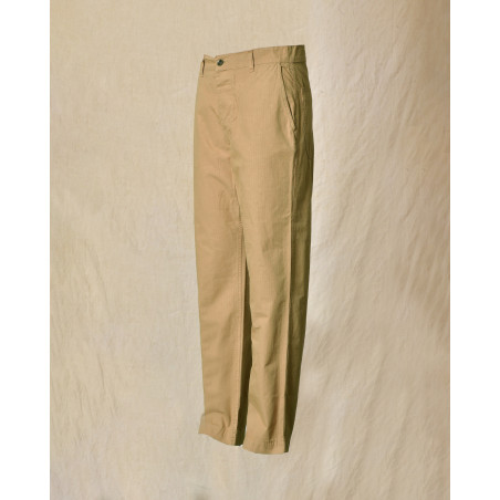 Pantalon en coton camel Front Street