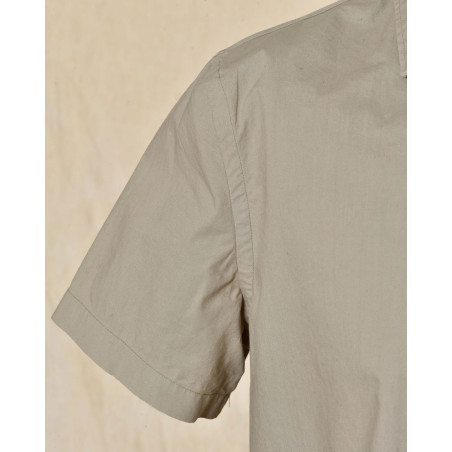 Polo en coton gris Ixos