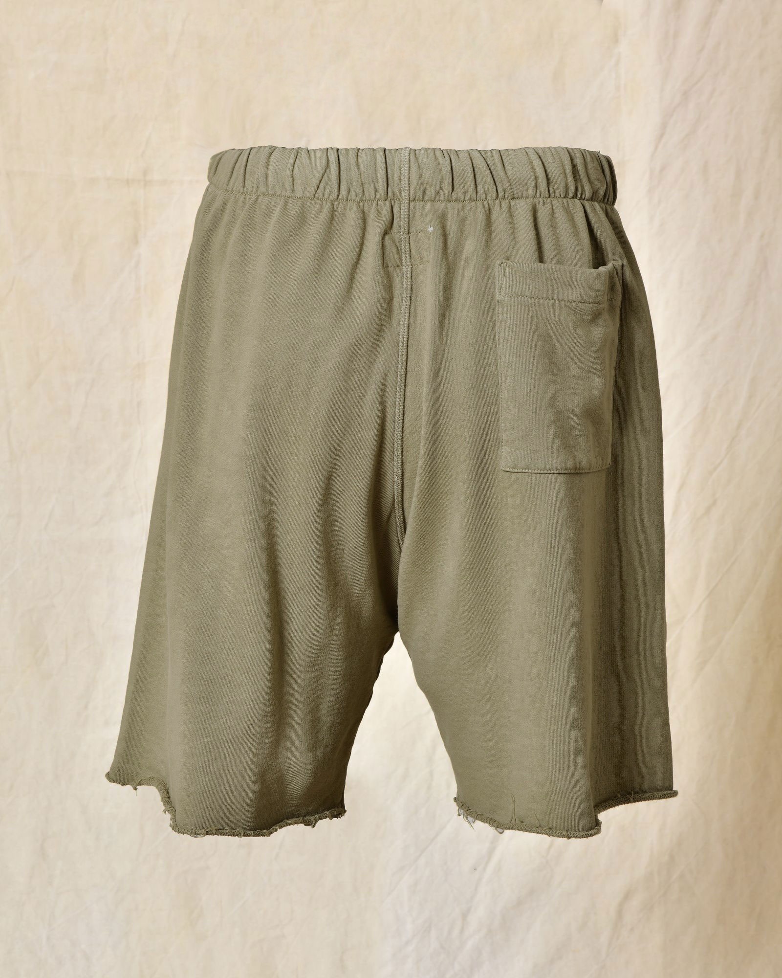 Short de survêtement kaki Front Street