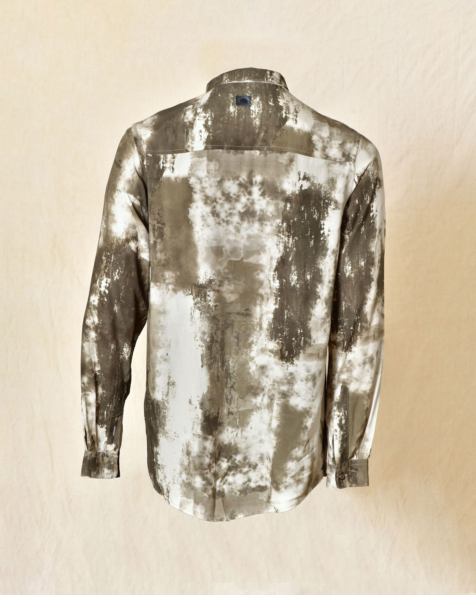 Chemise kaki effet délavé Ixos