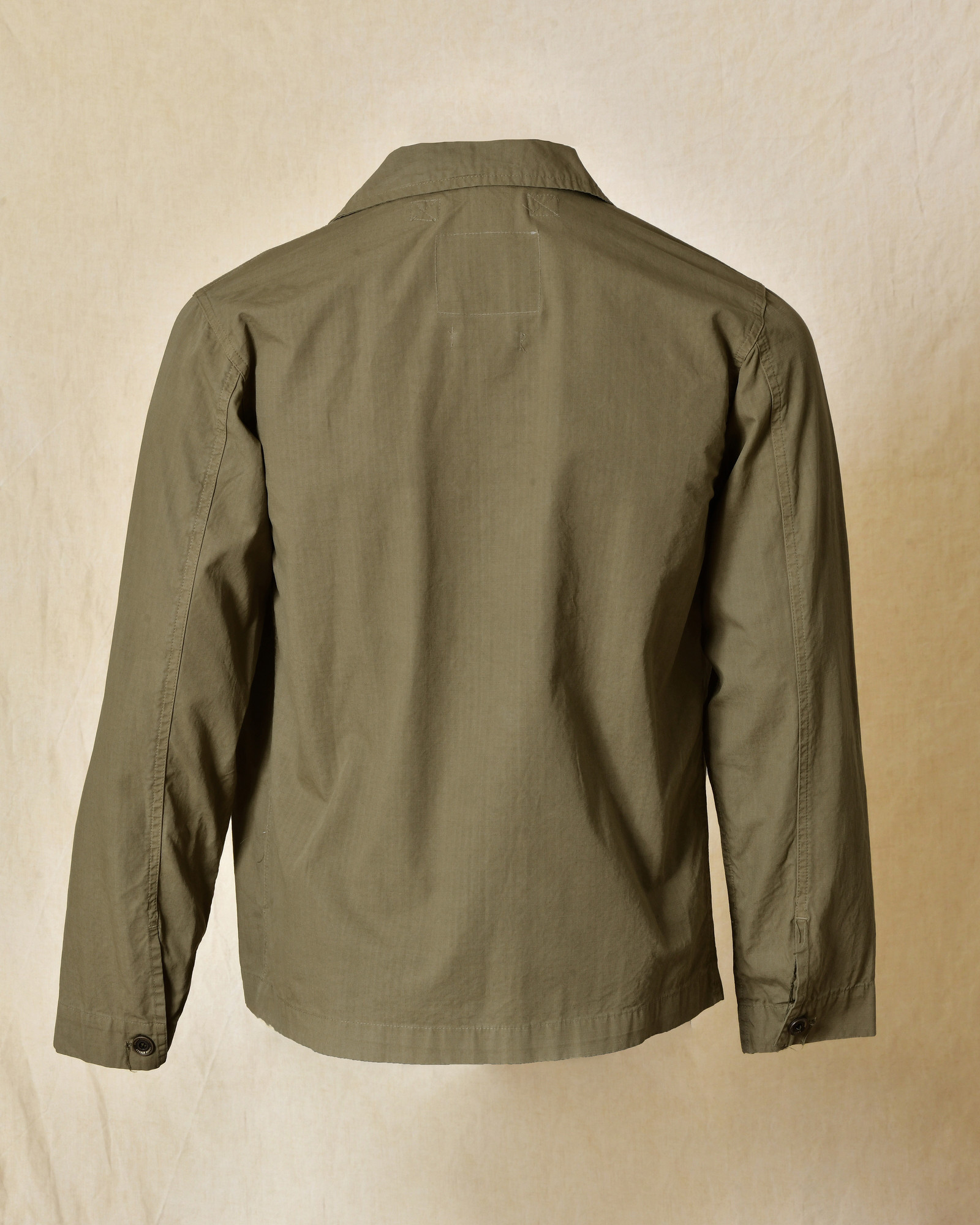 Veste kaki à perles multicolores brodées Front Street