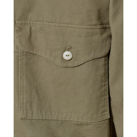 Veste utilitaire kaki à poches multiples Front Street