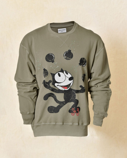 Sweat oversize imprimé "Felix The Cat" Front Street
