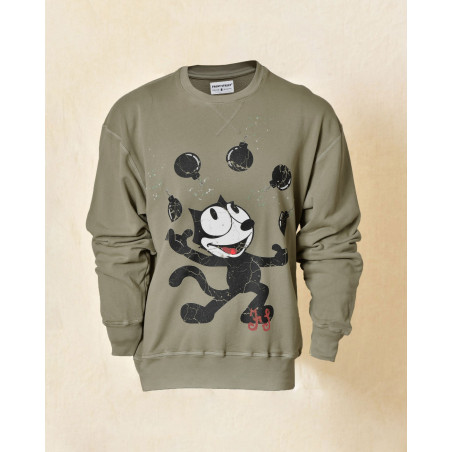 Sweat oversize imprimé "Felix The Cat" Front Street